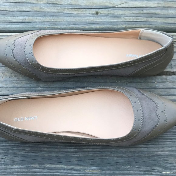 Old Navy Women Shoes Loafer Flat Vegan Textile Upp - Picture 4 of 8